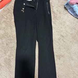 H&M Black Pants with Branded Waistband